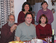 the Elkan Family, with Michael (my dad): photo by Sienna